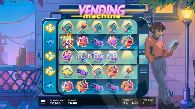 สล็อตออนไลน์เว็บตรง betflix god รีวิวเกม Vending Machine : Hacksaw Gaming